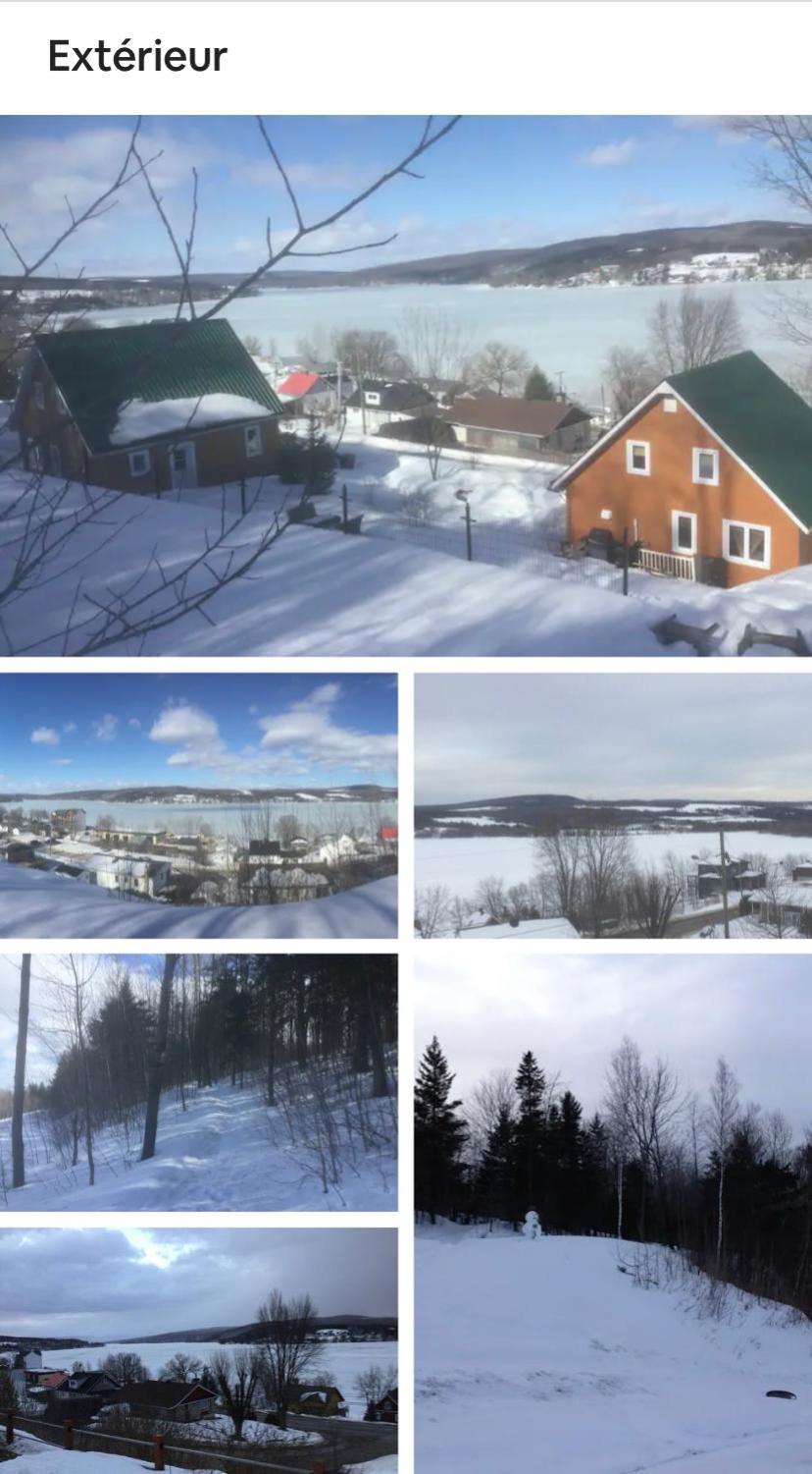 Chalets Garou Saint-Ferdinand Екстериор снимка